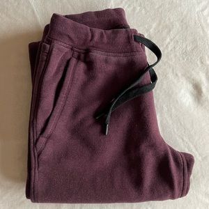 lululemon • men’s drawstring cotton sweatpants • M